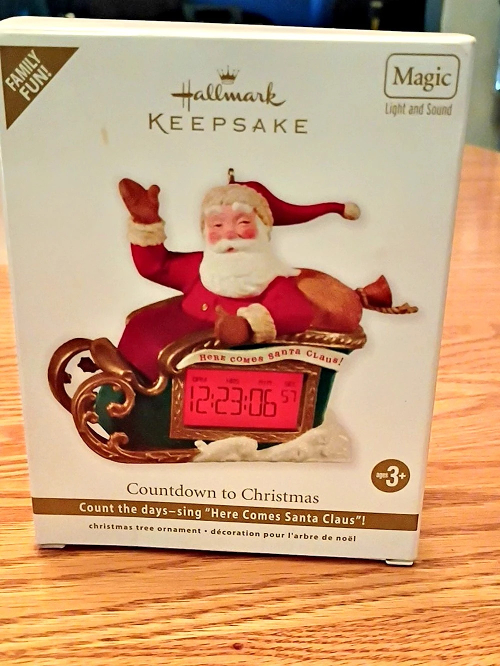 Hallmark Countdown to Christmas Ornament